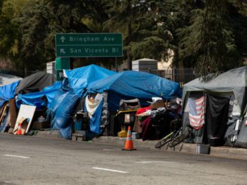 No homeless encampments near schools