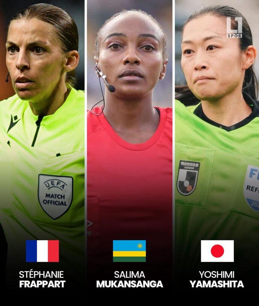 The 6 female referees who will make history in the World Cup Parriva