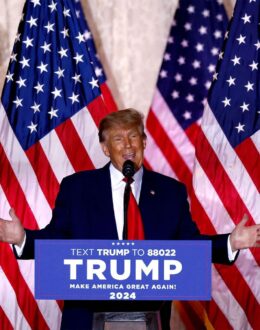 Same candidate with the same message: the resurrection of America