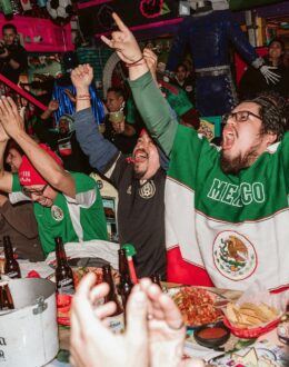 Fight in Qatar: The passion between Argentines and Mexicans ignites