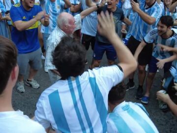 Argentines pay thousands of dollars to travel to Qatar