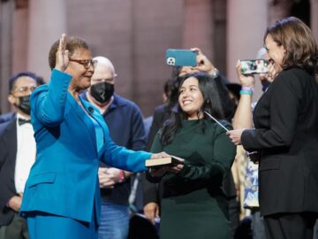 Karen Bass declares a state of emergency on homelessness in L.A.