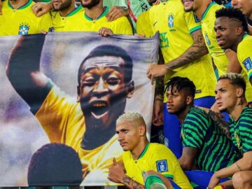 Brazilians in Qatar have Pelé in mind