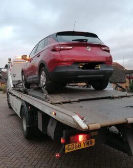 A Southern California tow company is accused of illegally targeting Latinos