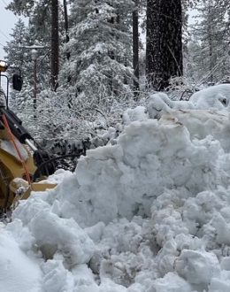 Emergency in San Bernardino: Snow and rain leave roads and streets closed