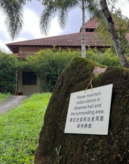 The first proof of the Vipassana existence