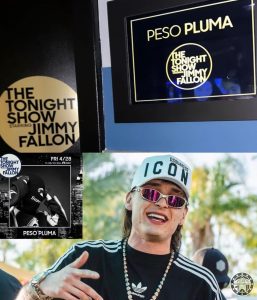 Peso Pluma and his Corridos Tumbados Arrive with Jimmy Fallon