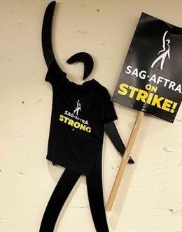 “They’re not acting in a movie; the actors have gone on strike.”