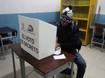 A presidential runoff is likely in Ecuador between an ally of ex-president and a banana tycoon’s son