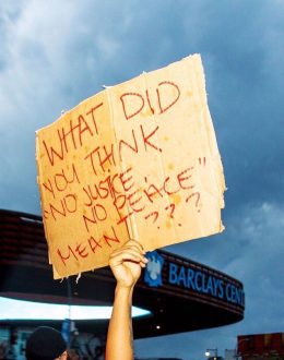 Americans are divided on whether society overlooks racial discrimination