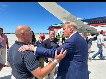 Republican candidates fight each other, and mostly line up behind Trump