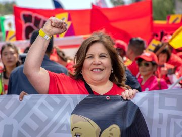 Angélica Salas, Grand Marshal for the 25th Annual Latino Heritage Parade; CHIRLA takes her campaign to Tik Tok