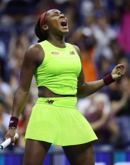 Coco Gauff is the 1st US teen since Serena Williams to reach consecutive US Open quarterfinals