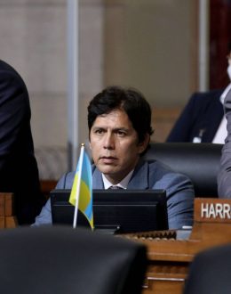 Kevin de Leon who rebuffed Biden’s call to resign after racism scandal is running for reelection