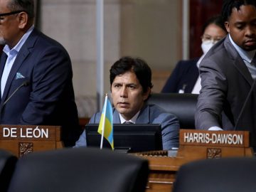 Kevin de Leon who rebuffed Biden’s call to resign after racism scandal is running for reelection