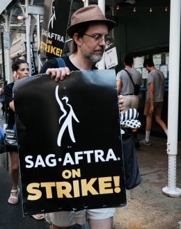 Hollywood actor and writer strikes have broad support among Americans