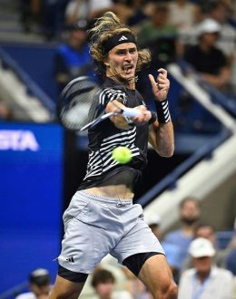 Fan ejected from US Open match after German player said the man used language from Hitler’s regime
