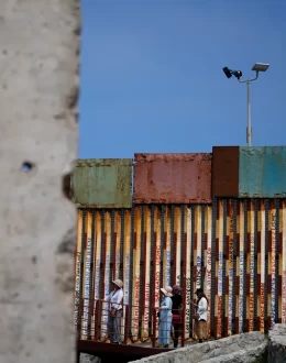 Berlin Wall relic gets a ‘second life’ on US-Mexico border as Biden adds barriers