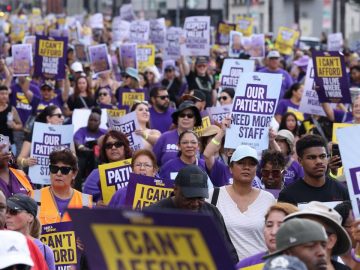 The largest health care strike in U.S. history could begin this week
