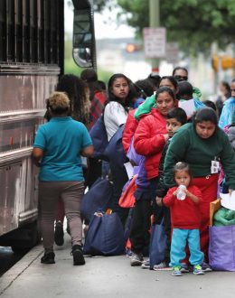 Migrants are released in San Diego, many without an idea where they are and others, waiting to reunite with family