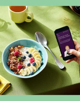 Our skin reflects what we eat