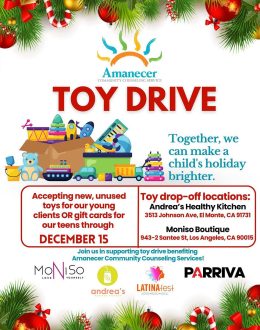TOY DRIVE-Together, we can make a child’s holiday brighter