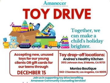 TOY DRIVE-Together, we can make a child’s holiday brighter