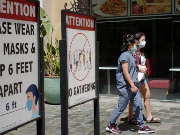 Officials are calling for residents to wear masks and keep vaccines up-to-date