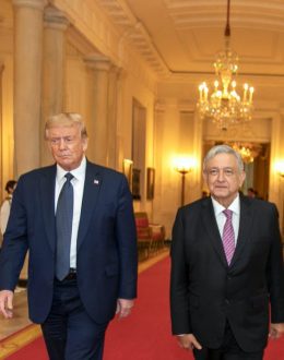 AMLO: “Does the Mexican president support Trump behind the scenes?”