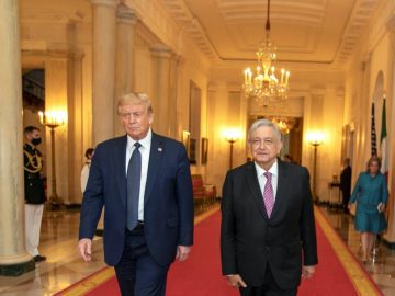 AMLO: “Does the Mexican president support Trump behind the scenes?”