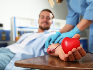 The number of people volunteering to donate blood is at the lowest level in 20 years