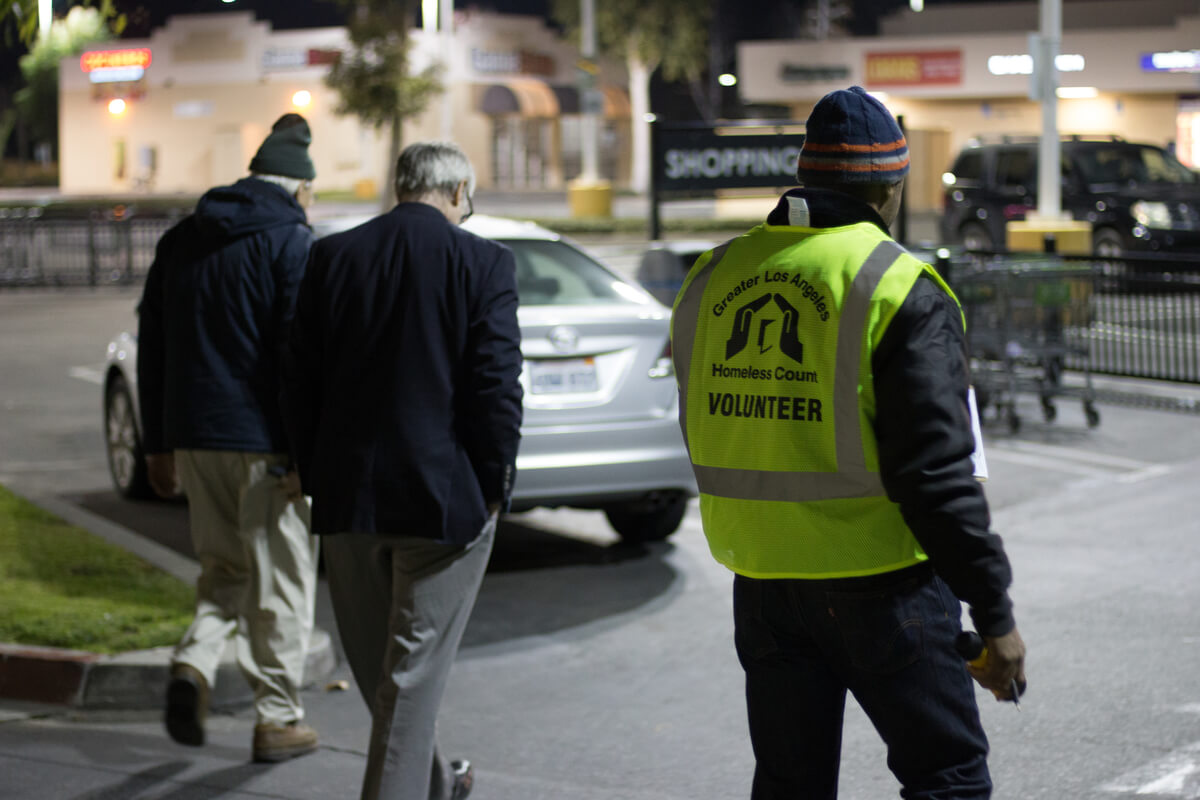 Homeless Count Gets Underway As Volunteers Fan Out Across LA County ...