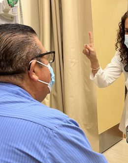 Mexican doctors: “When they hear us speaking to them in Spanish, it’s something liberating for them. It’s not just medical attention, it’s understanding them, it’s sharing a culture.”
