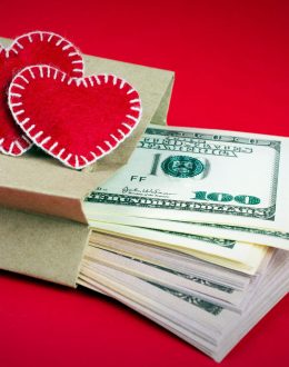 Money might not be the most romantic topic for Valentine’s Day