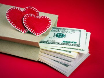 Money might not be the most romantic topic for Valentine’s Day