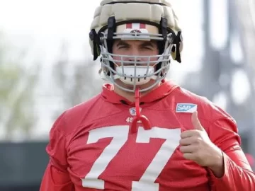 A Mexican playing in the super bowl? #77 Alfredo Gutiérrez