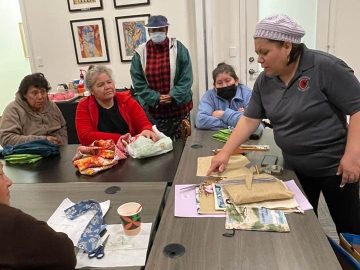 “My job is to open the eyes of women who are victims of domestic violence.”