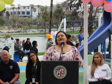 Councilmember Hernandez and LA Recreation and Parks Join Community to Celebrate New Playground Development in MacArthur Park