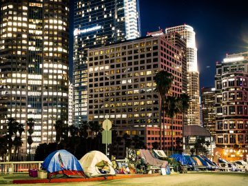 Due to the steep cost of housing and inflation, many L.A. residents fear homelessness, leaving them feeling pessimistic