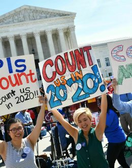 I am Latino and Asian. The population that ignores the census