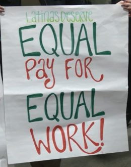 Latina women earn only 42 cents for every dollar paid to white men