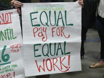 Latina women earn only 42 cents for every dollar paid to white men