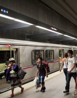 Is public transportation safe in LA?