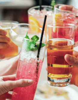 THC-infused drinks and alcohol are fighting for a place in your house