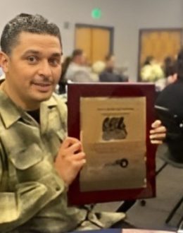 “We need art; there are many distractions in the community.”