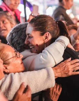 It is HER, not the elected President, not Claudia, as a sign of respect, people say HER.