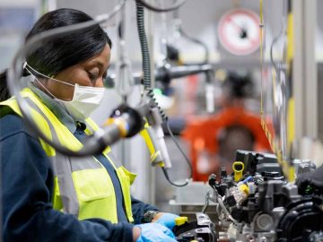 The number of open jobs per available worker in the U.S. increased by more than seven times