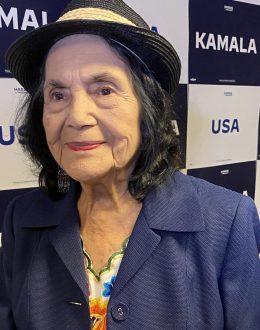 Labor activist Dolores Huerta endorses Harris: ‘She fights relentlessly’