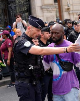 Migrants and homeless people were cleared out of Paris during the Olympics. What does this mean for LA?
