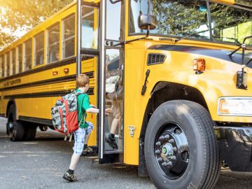 E-buses equipped with Wi-Fi, GPS tracking, and healthier food options debut this school year